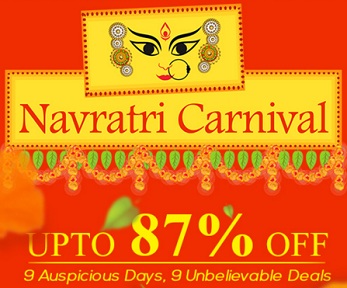 India Desire : Askmebazaar Navratri Special Sale : Upto 87% Off 9 Auspicious Days 9 Unbelievable Deals #Navratri Carnival 